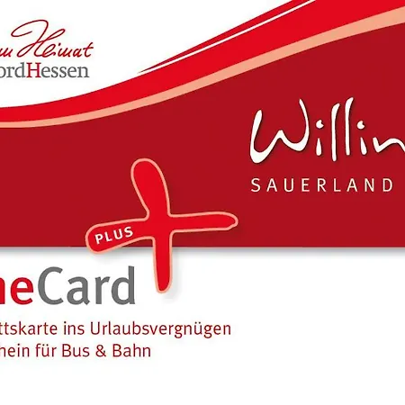 Sauerlandglueck Mit Meinecardplus Apartment *