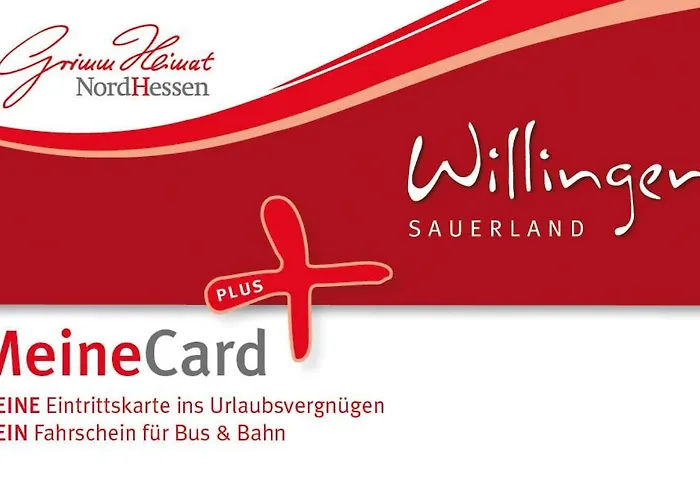 Sauerlandglueck Mit Meinecardplus Appartamento *